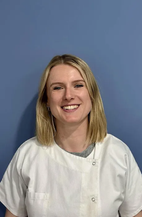 Portrait de Charlotte Halter, orthoptiste.